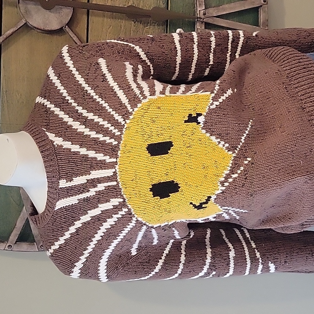 Market X Smiley Sunrise Crew Neck Sweater - Picture 4 of 16